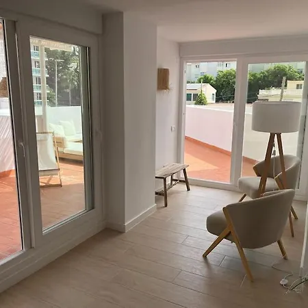 Large Terrace Beach-side Torremolinos